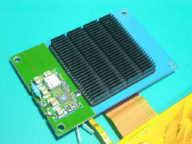 電源の実装とFPGA用ヒートシンク